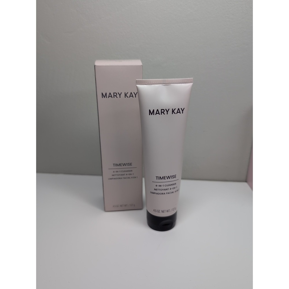 Mary Kay Timewise Combination To Oily Skin 4-in-1 Cleanser 4.5 Oz New In Box‎